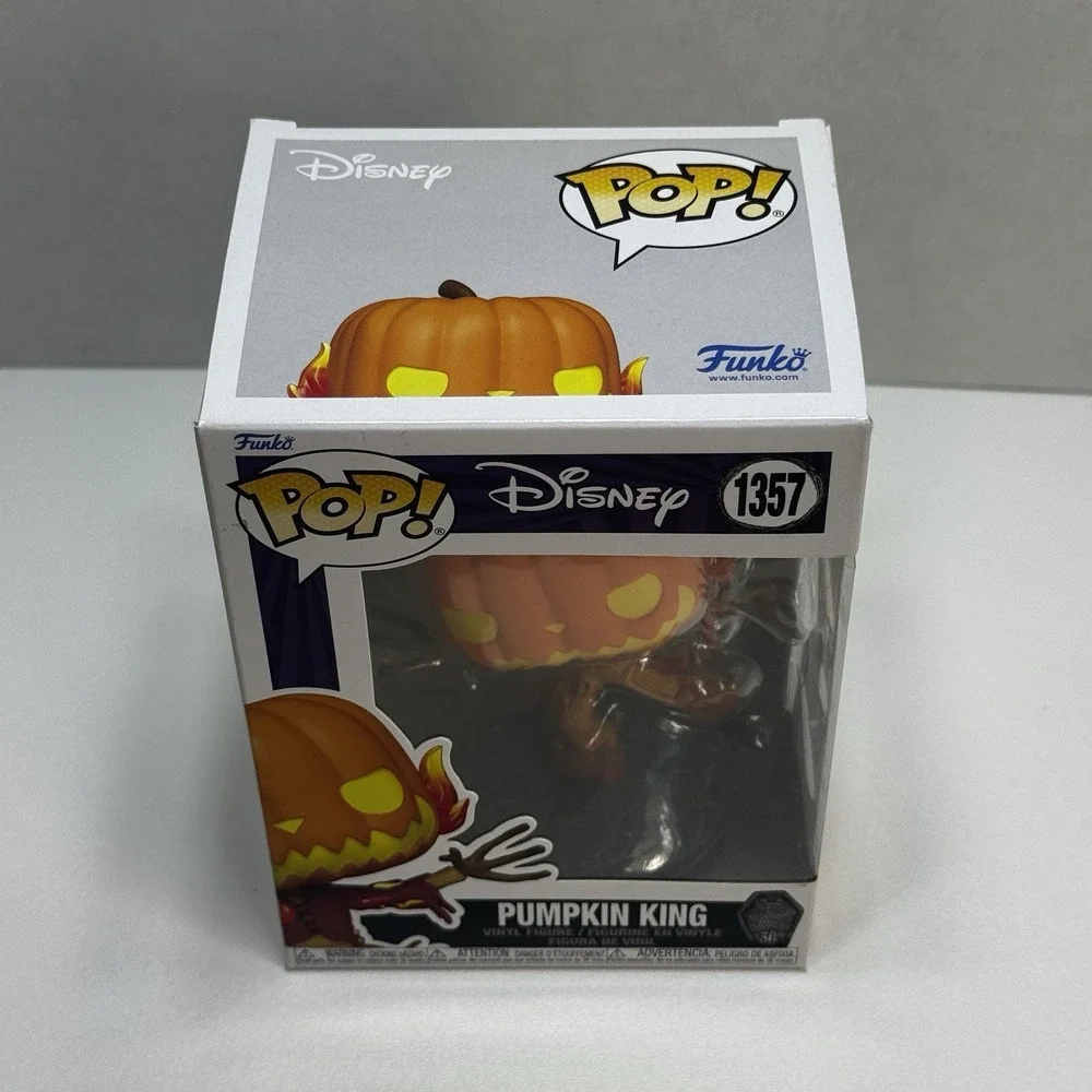 Funko POP! Nightmare Before Christmas 30th Pumpkin King 3.75